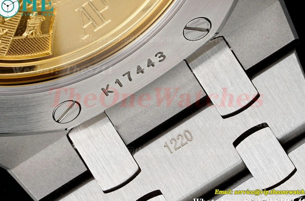 Royal IPF 37mm Super Dia Dial SS SS Clone SA3120 Oak White 15451 0122